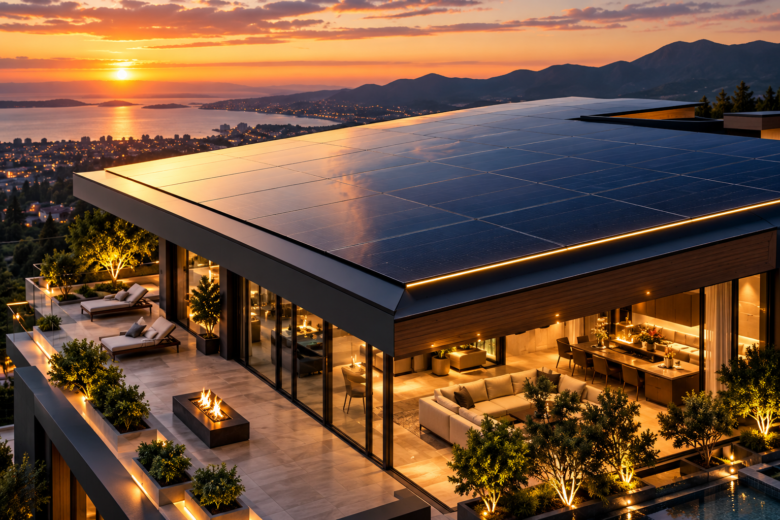 100% Solar Roof